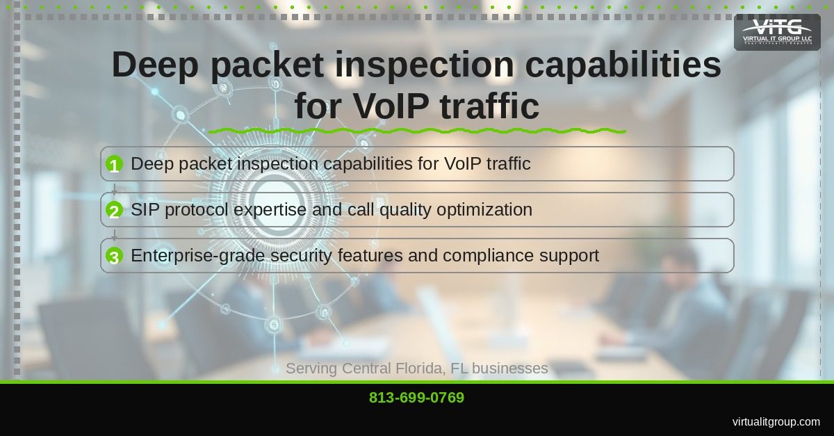 Comparison chart showing SBC vs firewall VoIP security features side by side | Session Border Controller vs Firewall: Which Secures VoIP Better for SMBs Central Florida